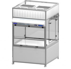 A versatile aseptic containment enclosure for laboratory automation