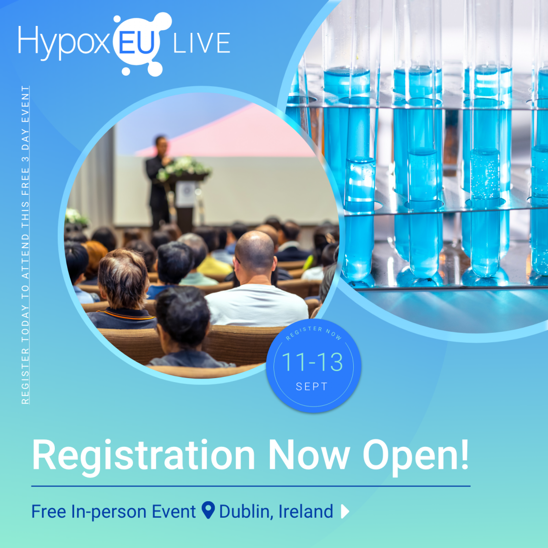 Registration open for HypoxEU Live - September 11-13, 2022