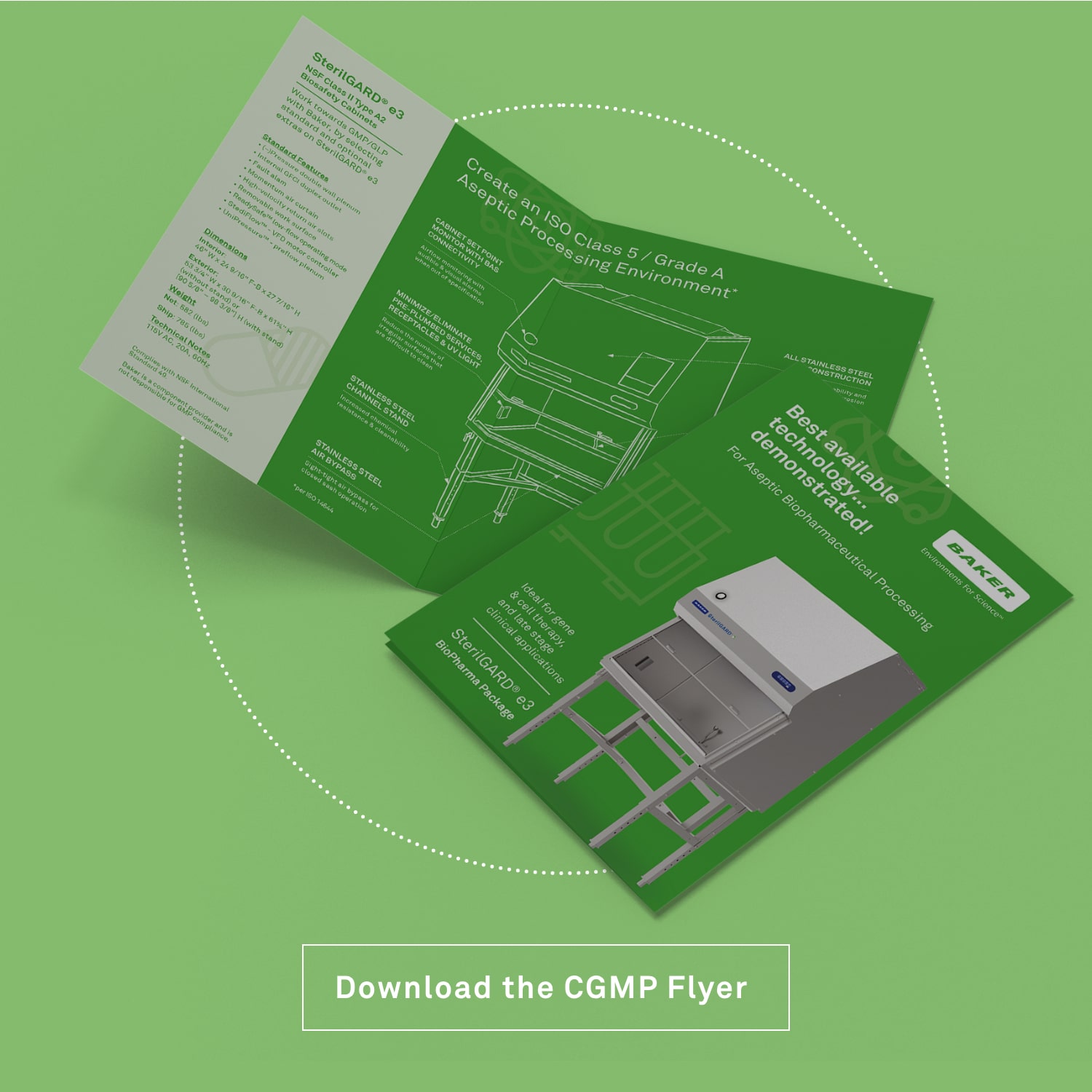 Baker’s cGMP Offering with the SterilGARD® e3 Baker